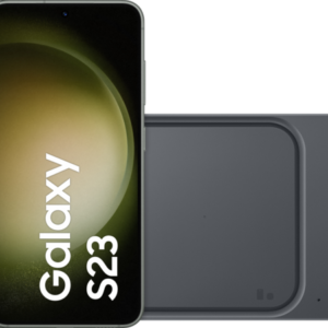 Samsung Galaxy S23 256GB Groen 5G + Duo Draadloze Oplader 15W