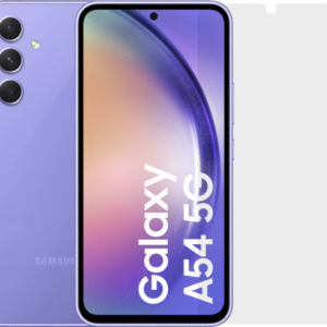 Samsung Galaxy A54 128GB Paars 5G  + BlueBuilt Screenprotector