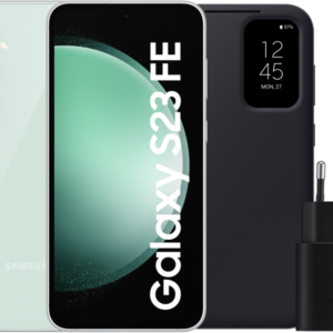 Samsung Galaxy S23 FE 256GB Groen 5G + Accessoirepakket