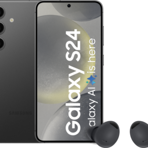 Samsung Galaxy S24 256GB Zwart 5G + Galaxy Buds 2 Pro Zwart