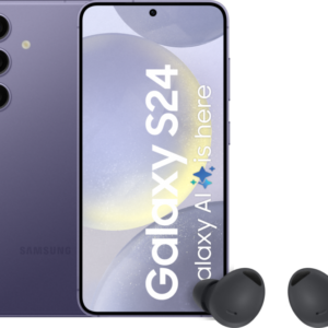 Samsung Galaxy S24 256GB Paars 5G + Galaxy Buds 2 Pro Zwart