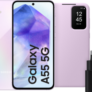 Samsung Galaxy A55 128GB Roze 5G + Accessoirepakket