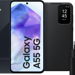 Samsung Galaxy A55 128GB Donkerblauw 5G + Accessoirepakket