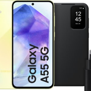 Samsung Galaxy A55 128GB Geel 5G + Accessoirepakket