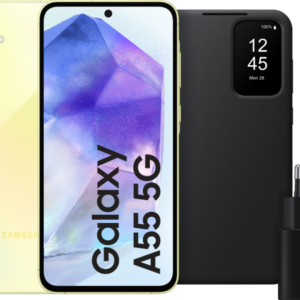 Samsung Galaxy A55 256GB Geel 5G + Accessoirepakket